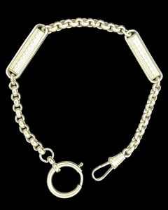 1930's Trench Iron Fancy Chain Collar