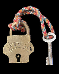 1950's Extra Small Handmade Padlocks from India