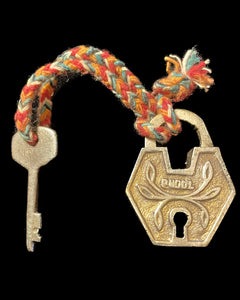 1950's Extra Small Handmade Padlocks from India