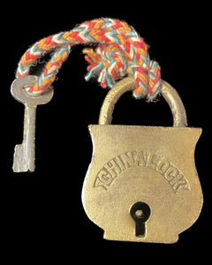 1950's Small Handmade Padlocks from India