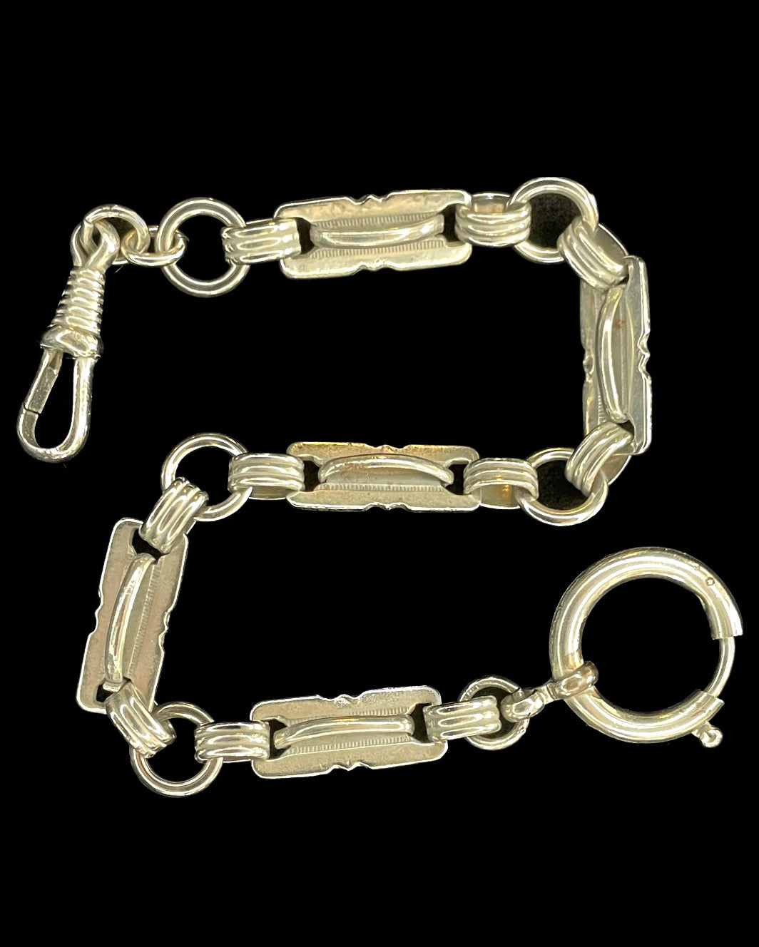 1910's Fancy Chain Collar with Intricate Large Connectors